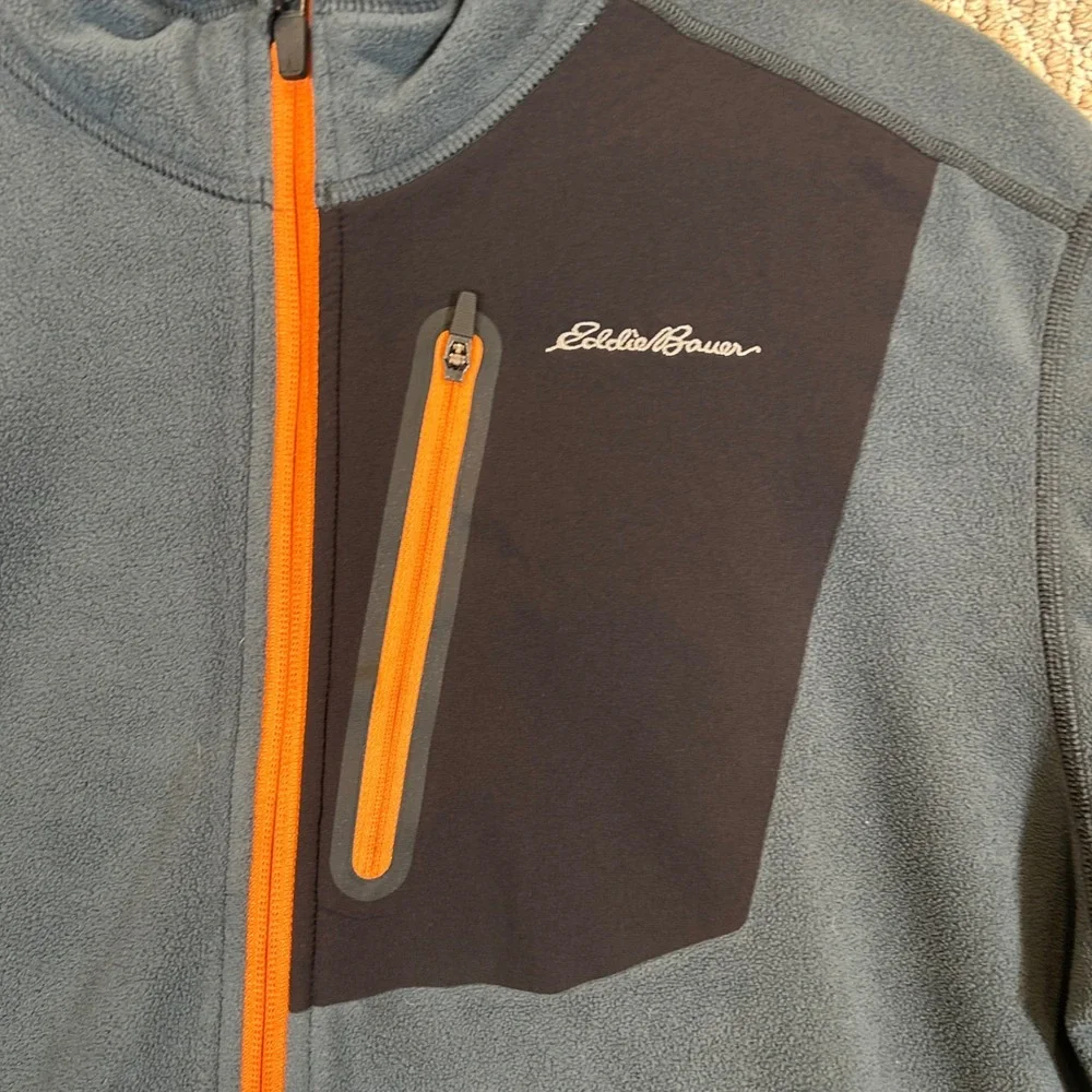 Eddie Bauer  Jacket Large Gray First Ascent Men's Cloud Layer Hiking Outdoors
